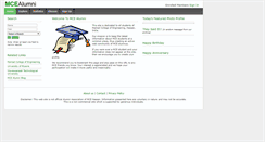 Desktop Screenshot of mcealumni.org